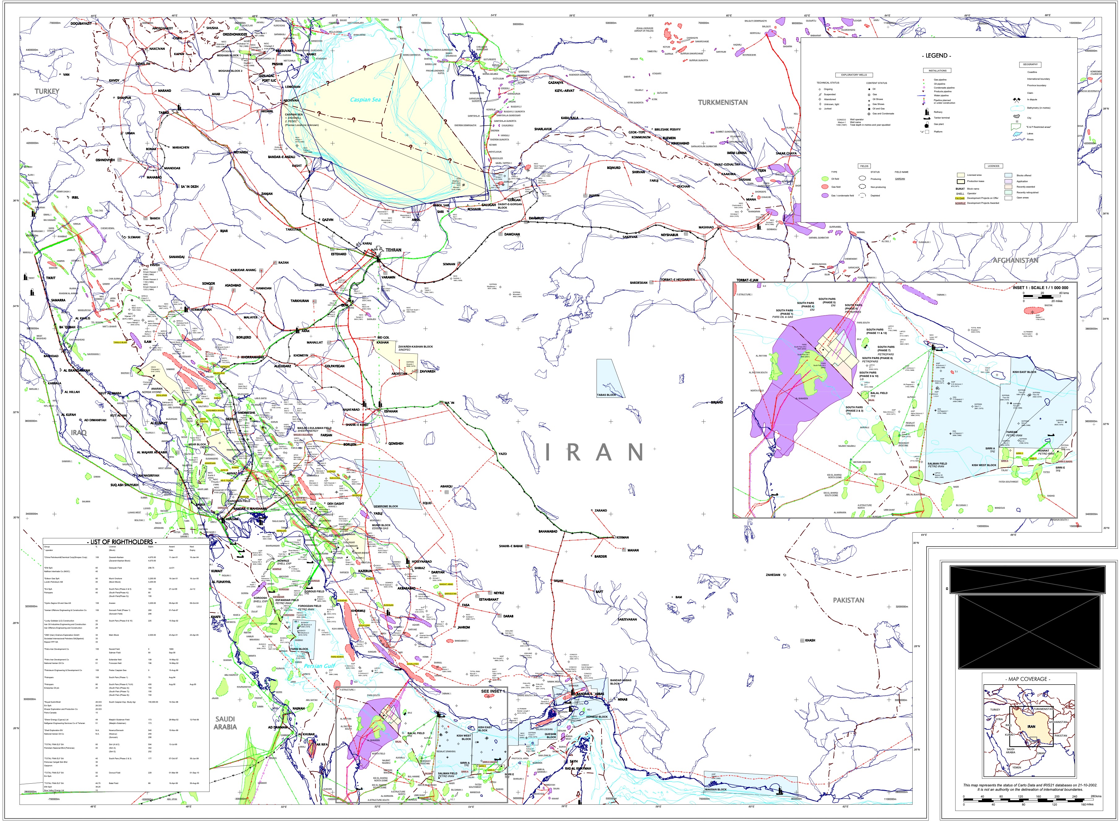 نقشه جریان انرژی کشور